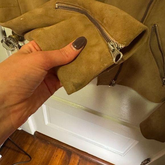 Quince 100% Suede Biker Jacket - Picture 7 of 10